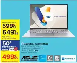 Carrefour Drive Asus - ordinateur portable oled offre