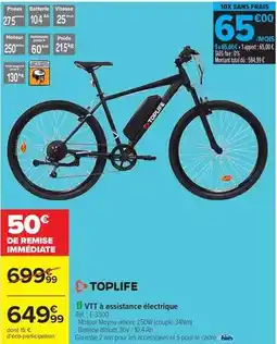 Carrefour Drive Total - vtt à assistance électrique offre