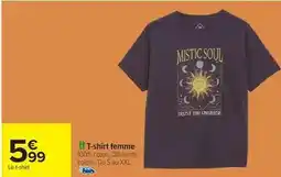 Carrefour Drive Trust - t-shirt femme offre