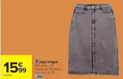 Carrefour Drive Jupe longue offre