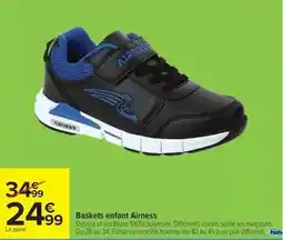 Carrefour Drive Airness - baskets enfant offre