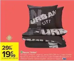 Carrefour Drive Tex - parure urban offre