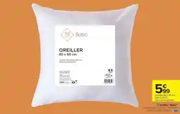 Carrefour Drive Tex - oreiller basic offre