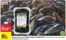 Carrefour Drive Carrefour - moules de bouchot filière qualite offre