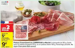 Carrefour Drive Carrefour - plateau d'assortiment sec le marché offre