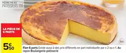 Carrefour Drive Flan offre
