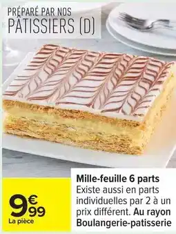 Carrefour Drive Mille-feuille offre