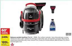 Carrefour Drive Bissell - nettoyeur portable spotclean pro offre