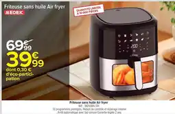 Carrefour Drive Medek - friteuse sans huile air fryer offre