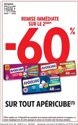 Intermarché Contact APÉRICUBE Sur tout offre