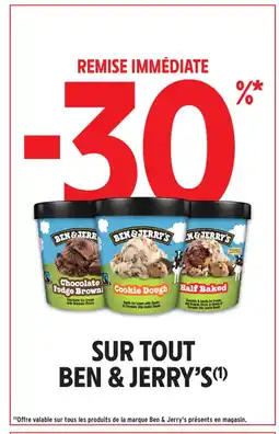 Intermarché Contact BEN & JERRY'S Sur tout offre