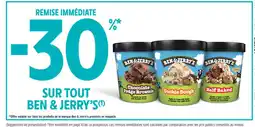 Intermarché Contact BEN & JERRY'S Sur tout offre