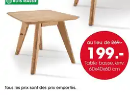 Möbel Martin Table basse offre