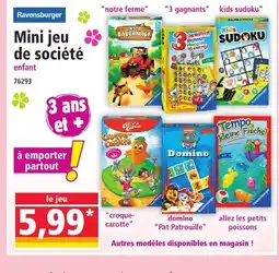 Norma Mini jeu de société offre