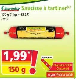 Norma CHARCULOR Saucisse à tartiner offre