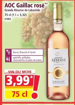 Norma AOC Gaillac rosé offre