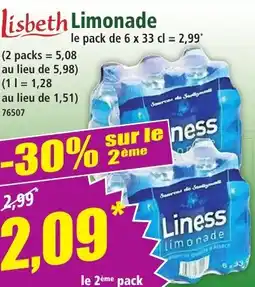Norma LISBETH Limonade offre