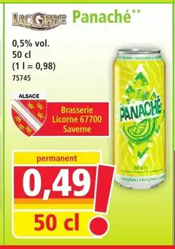 Norma LICORNE Panaché offre