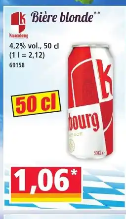 Norma Bière blonde offre
