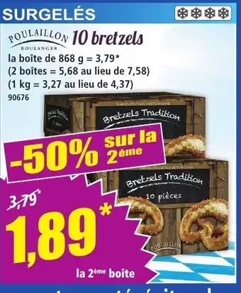 Norma POULAILLON 10 bretzels offre