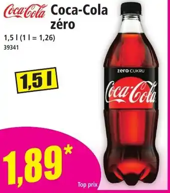 Norma COCA-COLA zéro offre