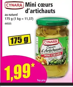Norma CYNARA Mini cœurs d'artichauts offre