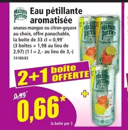 Norma Eau pétillante aromatisée offre