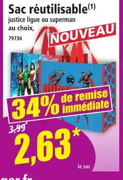 Norma Sac réutilisable offre