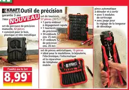 Norma KRAFT Outil de précision offre