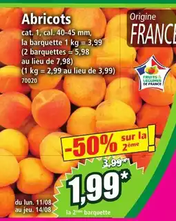 Norma Abricots offre