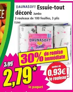 Norma DAUNASOFT Essuie-tout offre