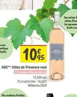 Les Comptoirs de la Bio AOC Côtes de Provence rosé offre