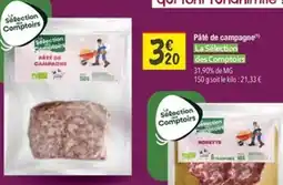 Les Comptoirs de la Bio Pâté de campagne offre