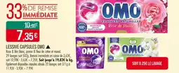 Match OMO Lessive capsules offre