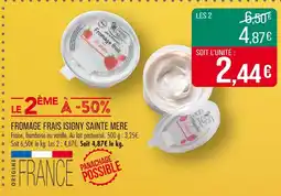 Match ISIGNY SAINTE MERE Fromage frais offre