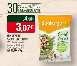 Match SEEBERGER Mix vitalité salade offre