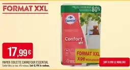 Match Carrefour Essential Papier toilette offre