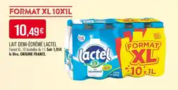Match LACTEL Lait demi-écrémé offre