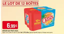 Match OASIS Boisson aux fruits offre