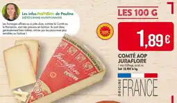Match Juraflore Comté AOP offre