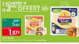Match Mission Wraps offre