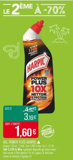Match Harpic Gel power plus offre