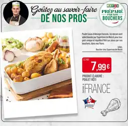 Match Supermarché Match Poulet rôti offre