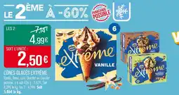 Match EXTRÊME Cônes glacés offre