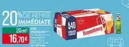 Match Kronenbourg Bière offre