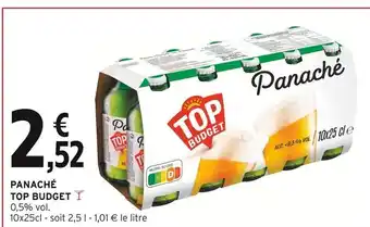 Intermarché TOP BUDGET PANACHÉ offre