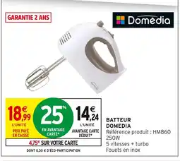 Intermarché DOMEDIA Batteur offre