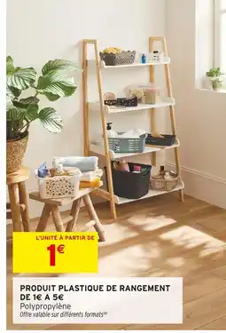 Intermarché Produit plastique de rangement offre