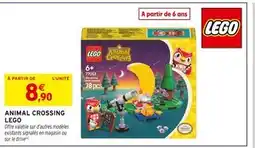 Intermarché LEGO Animal Crossing offre