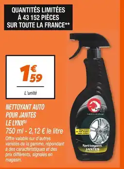 Netto Le Lynx Nettoyant auto pour jantes offre